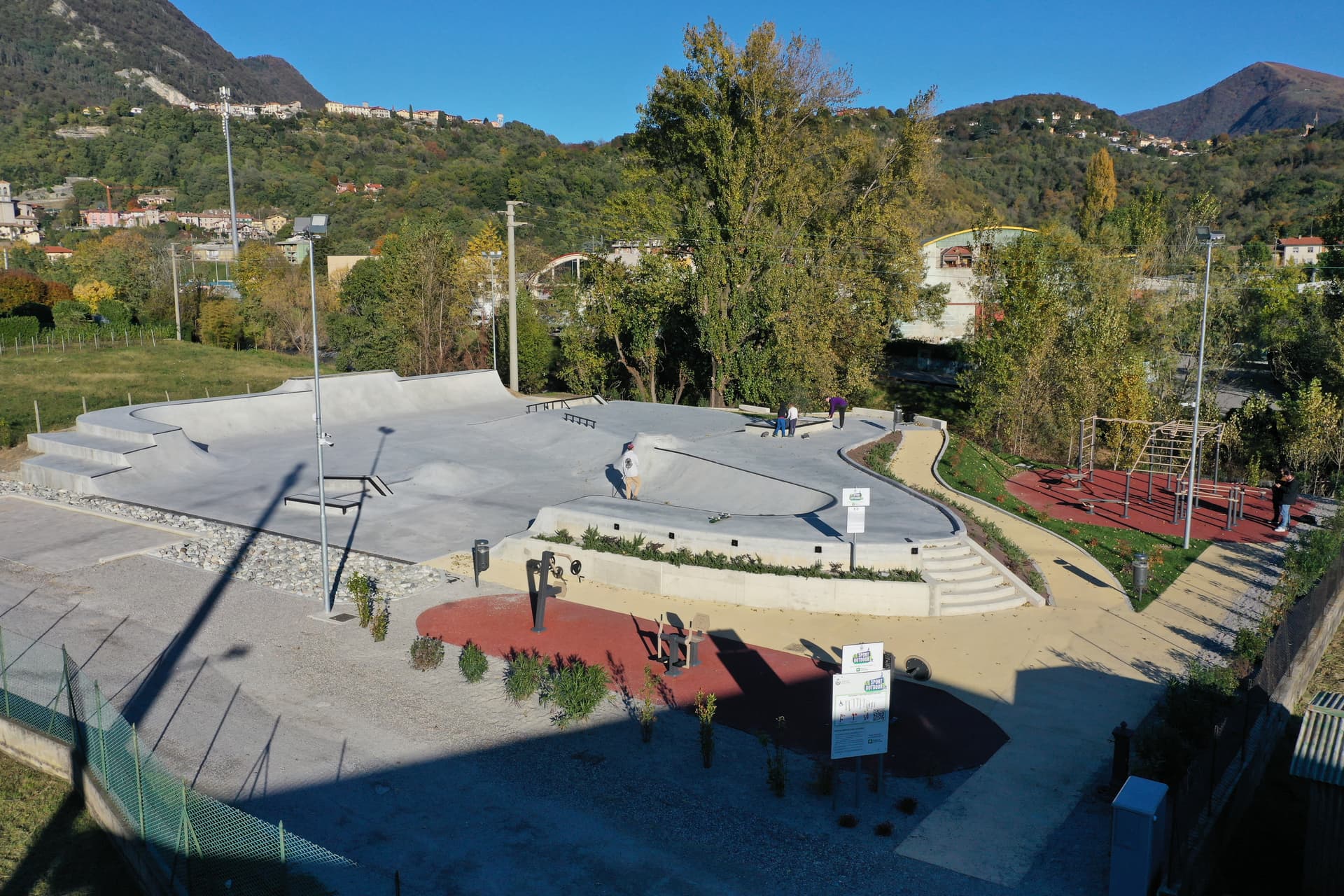 Progettazione skatepark PONTE LAMBRO 